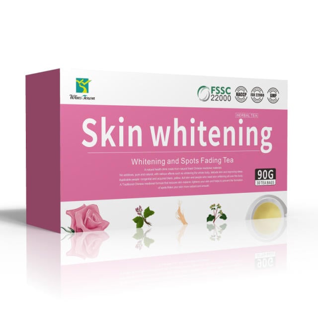 wins town skin whitening tea