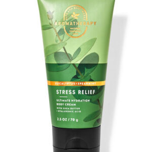 Aromatheraphy Bath & Body works- Eucalyptus + Tea travelling size body cream
