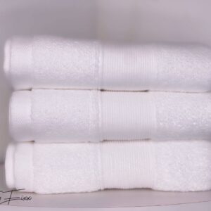 White Bath towel
