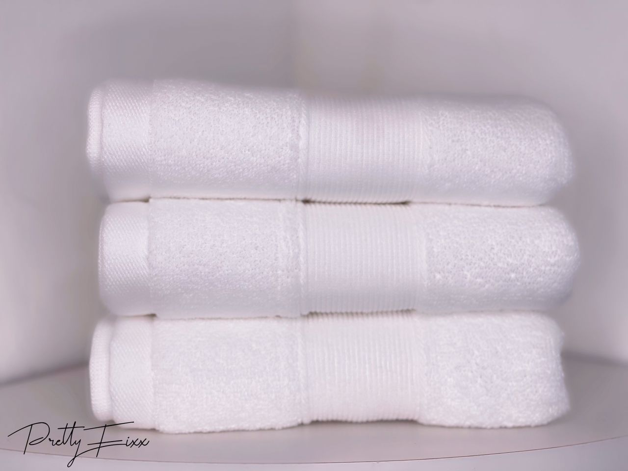 White Bath towel