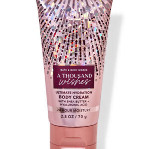 Bath & Body works- A thousand wishes travelling size body cream