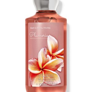 Plumeria shower gel, bath and body works