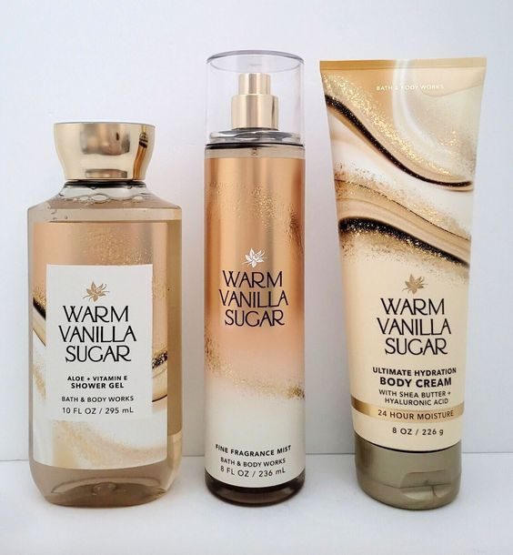 Bath and Body works warm vanilla sugar