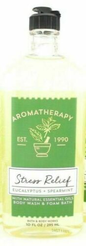 aromatherapy stress relief body wash & body work