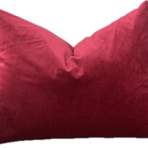 velvet wine throw pillow