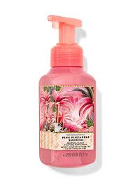 pink pineapple sunrise hand soap