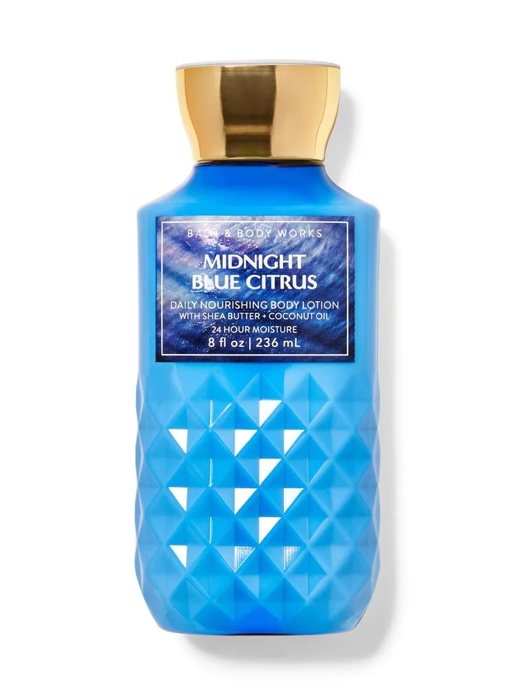 BBW Midnight Blue Citrus Body Lotion