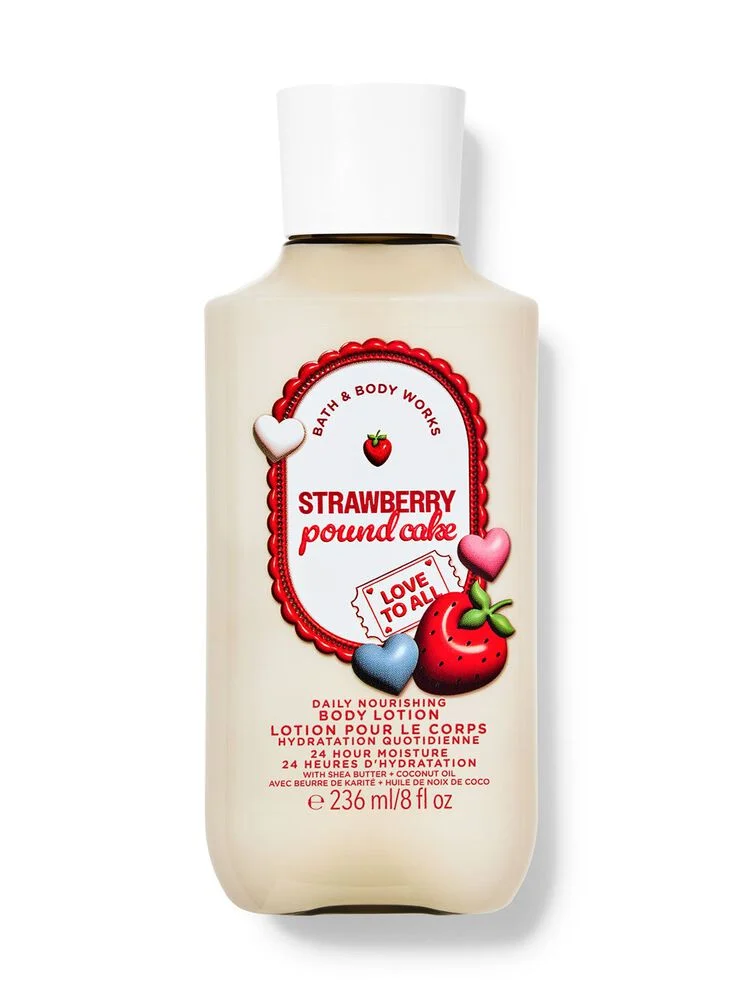BBW STRAWBERRY POUND CAKE BODY LOTION